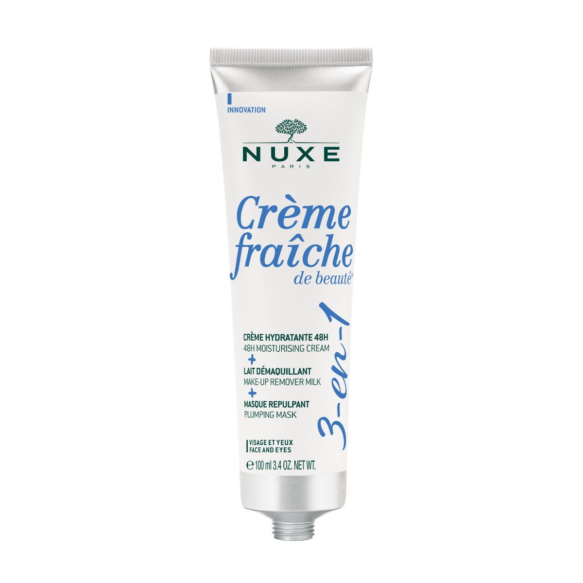 CREMA 3 EN 1 CRÈME FRAÎCHE DE BEAUTÉ (HIDRATANTE, DESMAQUILLANTE Y MASCARILLA)